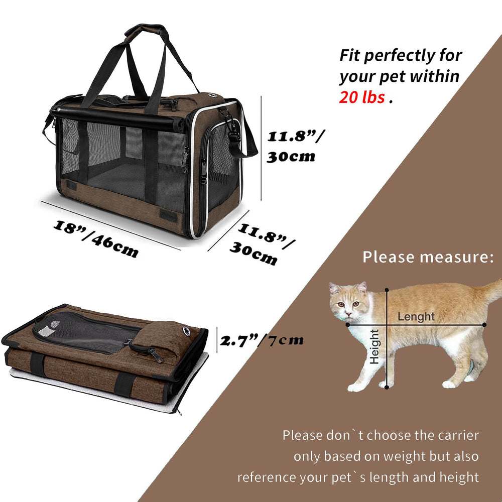 GAPZER uso en casa y viajes al aire libre para gato o perro pequeño.