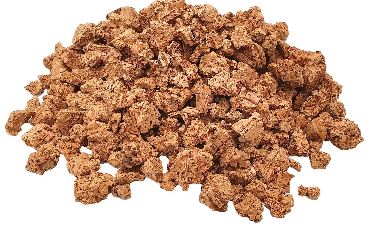 GARDENWISE trozos de corteza de corcho 10-20 mm para orquídeas, mejora drenaje y aireación