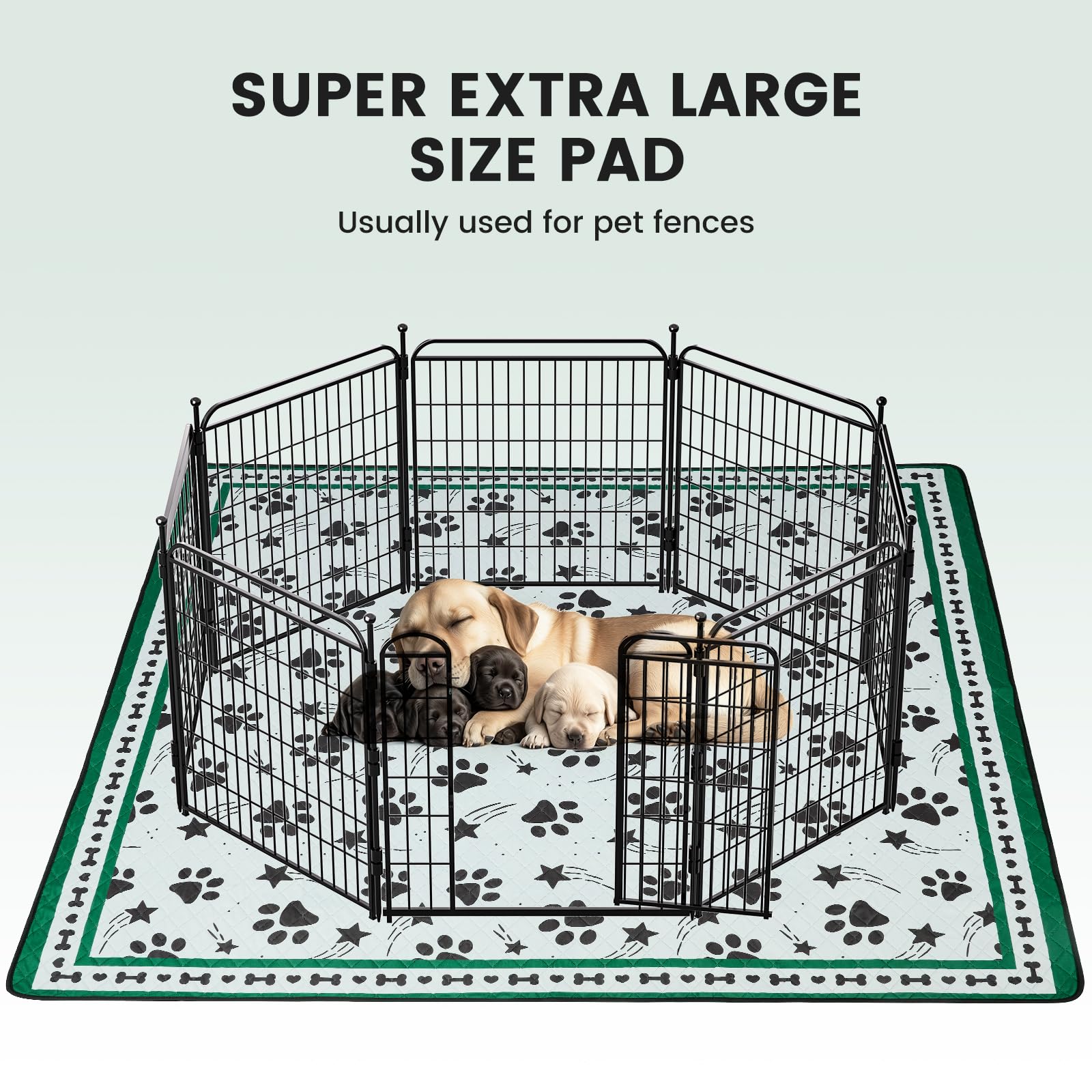 Gardner Pet con absorbencia superior para evitar fugas durante el uso diario.