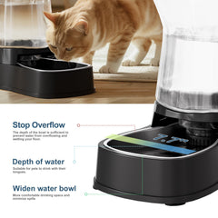 Gardner Pet diseño estable con base trapezoidal para menos vuelcos.