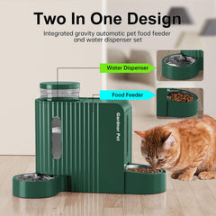 Gardner Pet gran capacidad de agua 3 litros para días fuera de casa.
