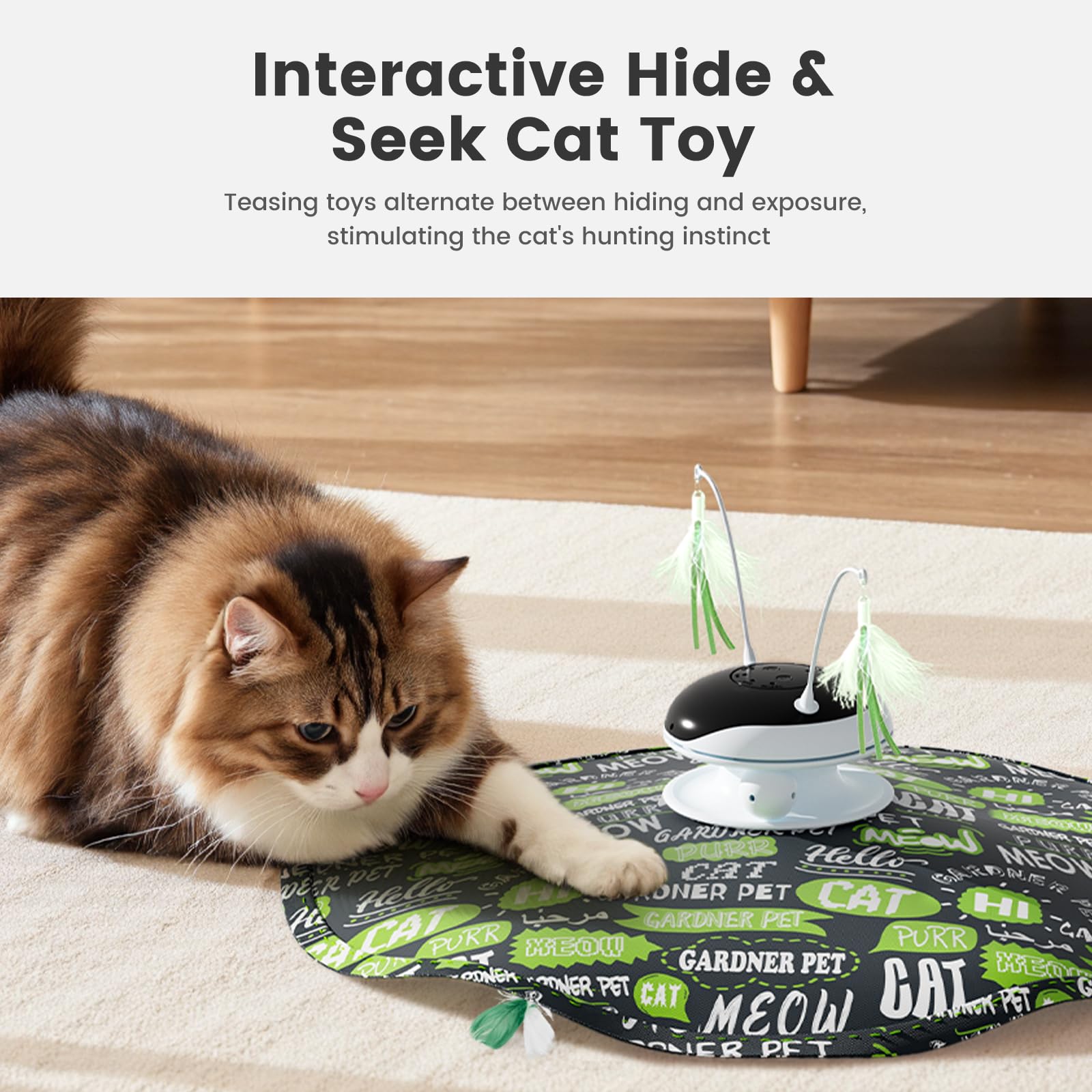 Gardner Pet Cat Laser Toys pista de seguimiento para juego dinámico