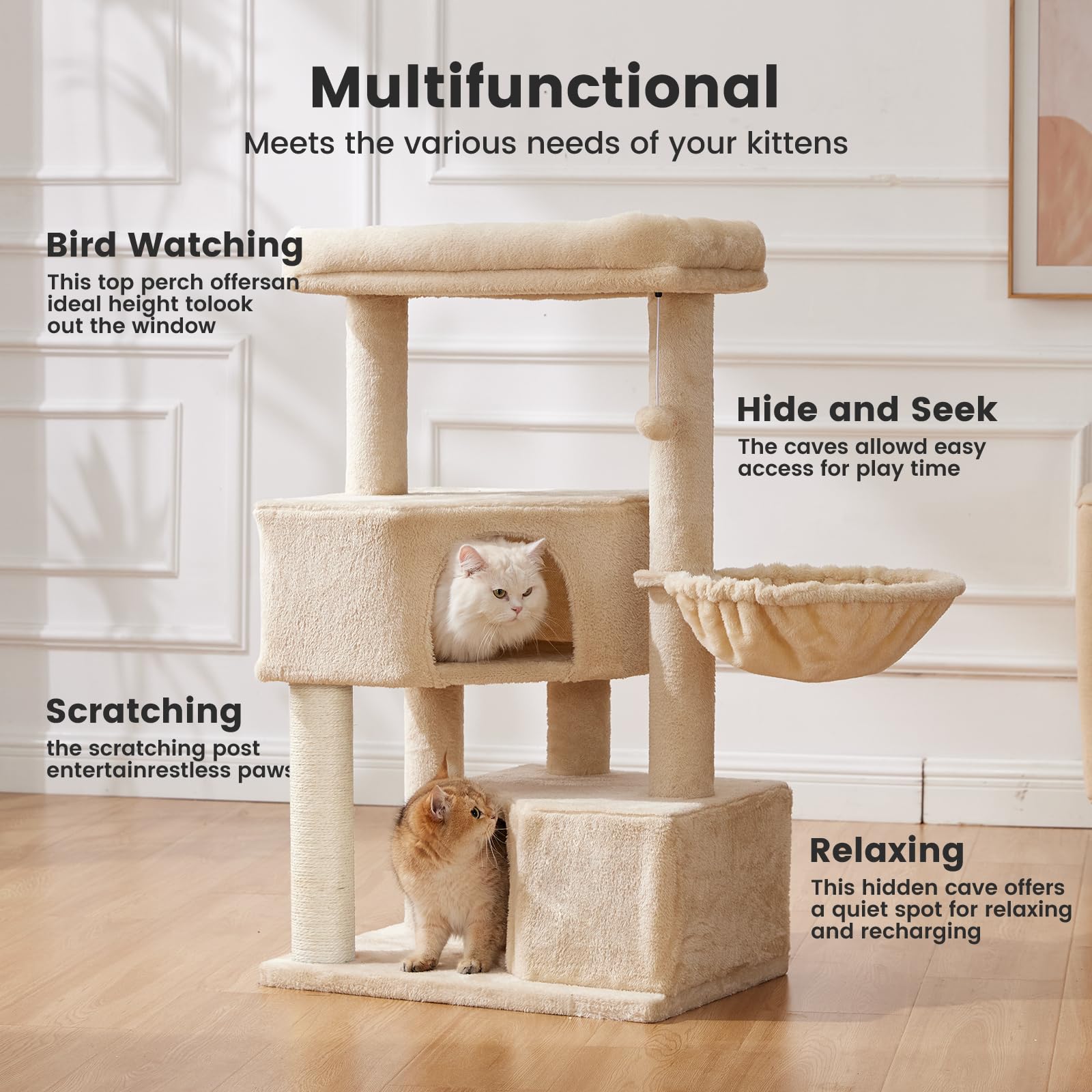 Gardner Pet condo-grande-gato para felinos medianos y grandes