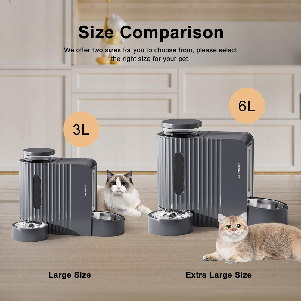 Gardner Pet conducto de alimentación por gravedad, flujo estable