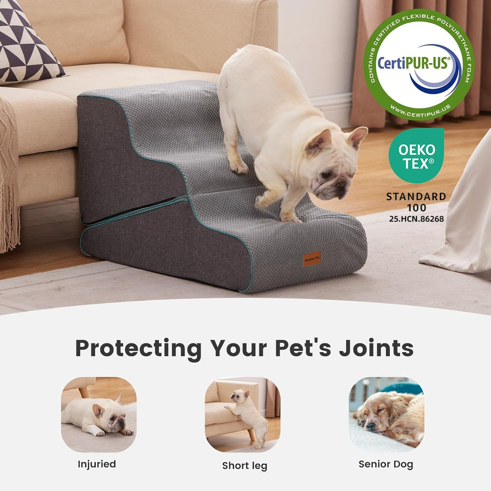 Gardner Pet base antideslizante ofrece agarre seguro en suelos lisos.