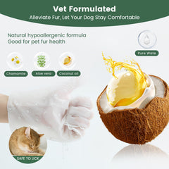 Gardner Pet guante sin fragancia, seguro para mascotas sensibles.