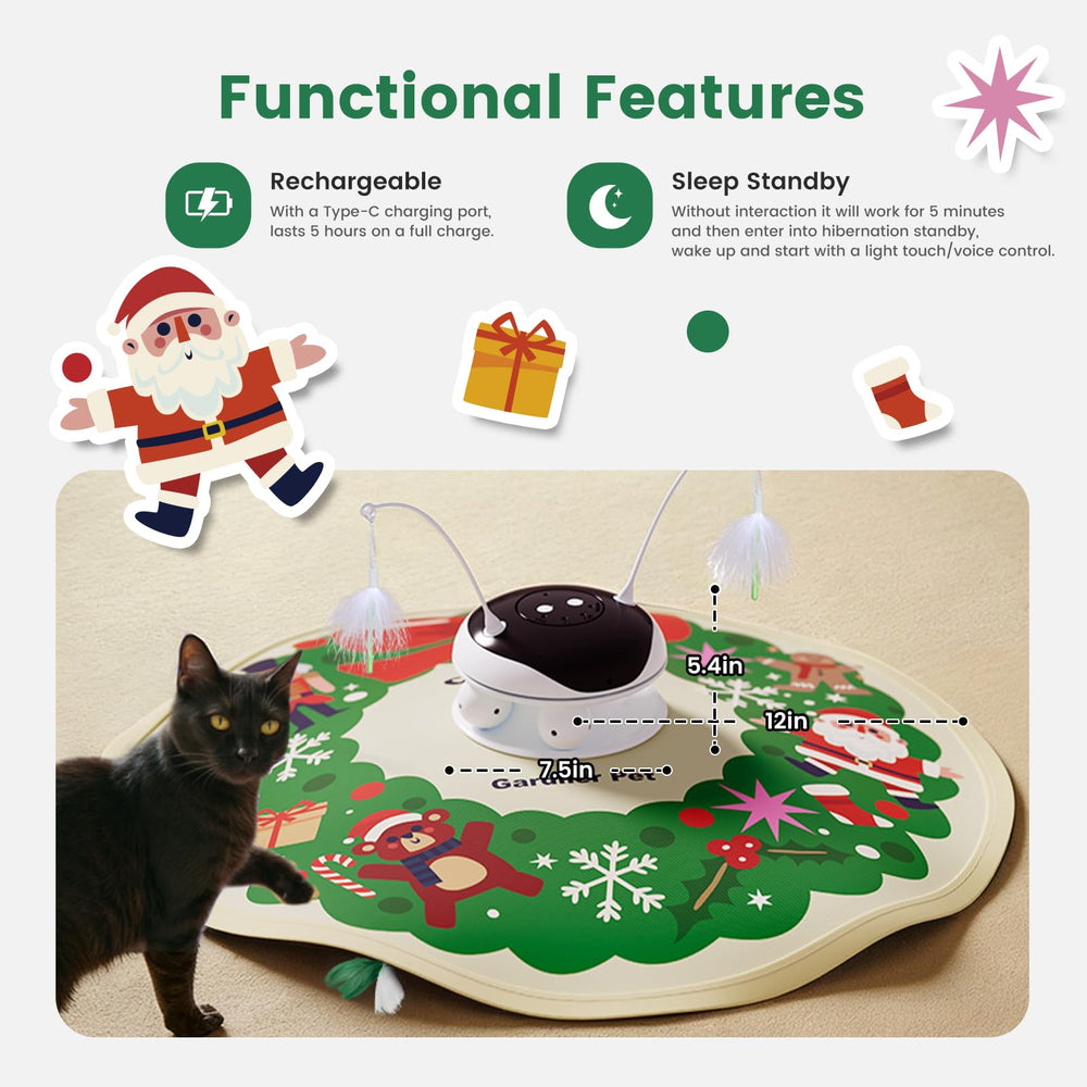 Gardner Pet juego para interior, ideal para gatos aburridos.