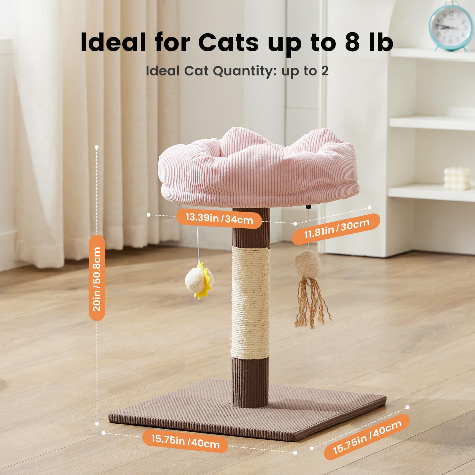 Gardner Pet juguetes colgantes con pompón para gato