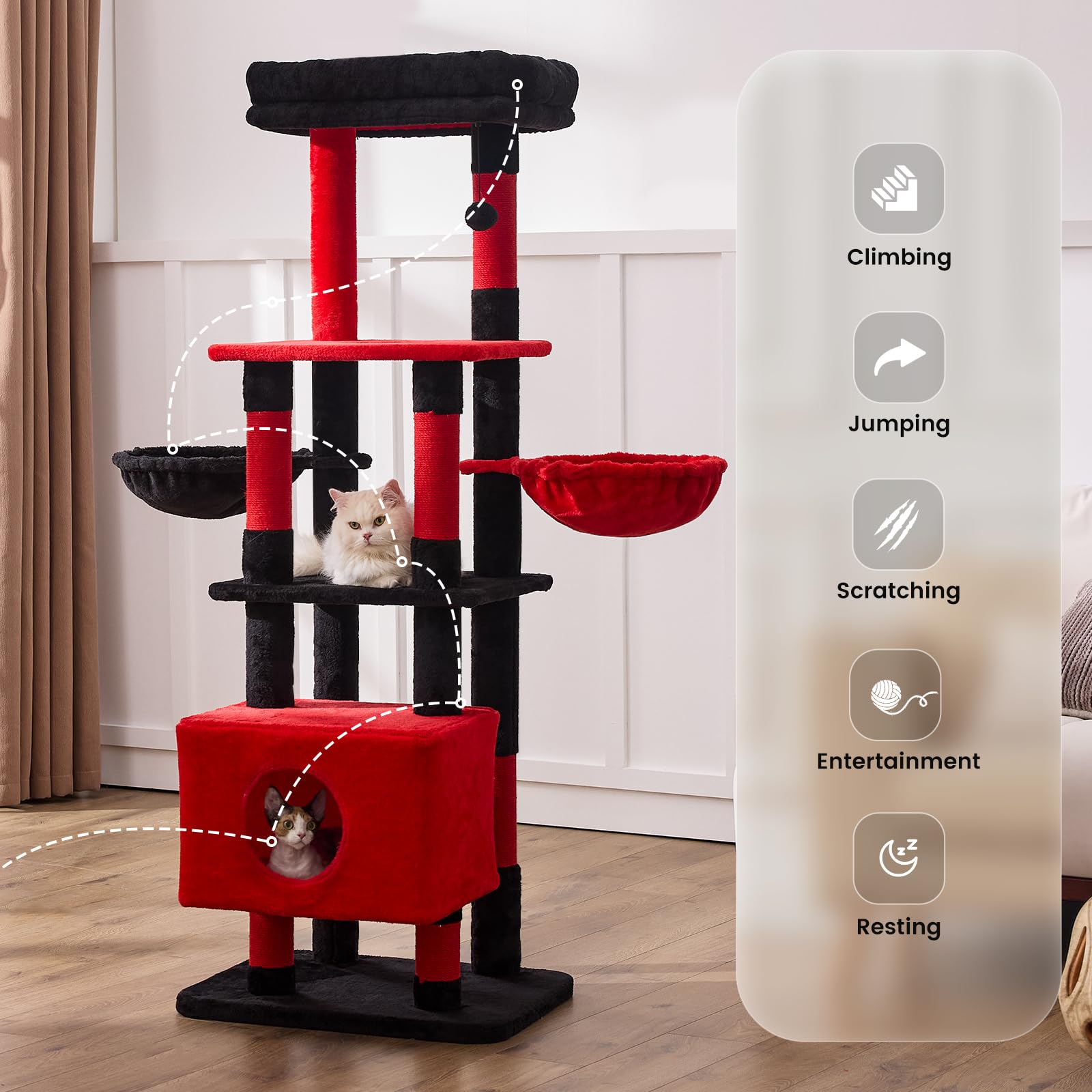 Gardner Pet materiales duraderos MDF para seguridad