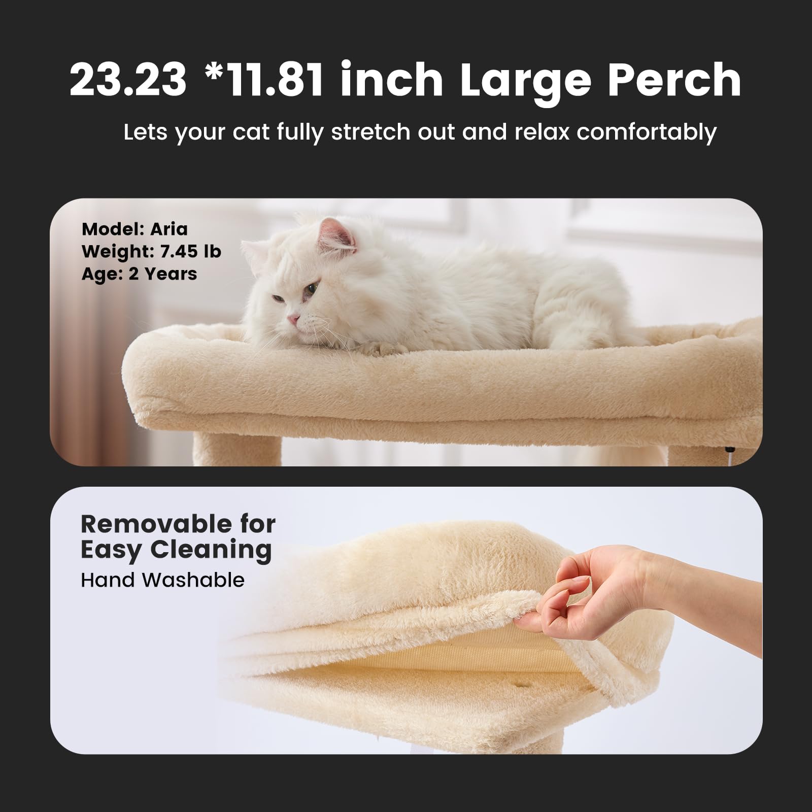 Gardner Pet postes-sisal-2-83-pulgadas para arañado estable