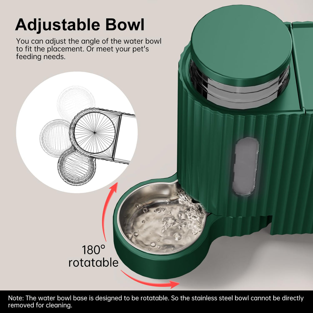 Gardner Pet sistema de alimentación automático por gravedad sin electricidad.