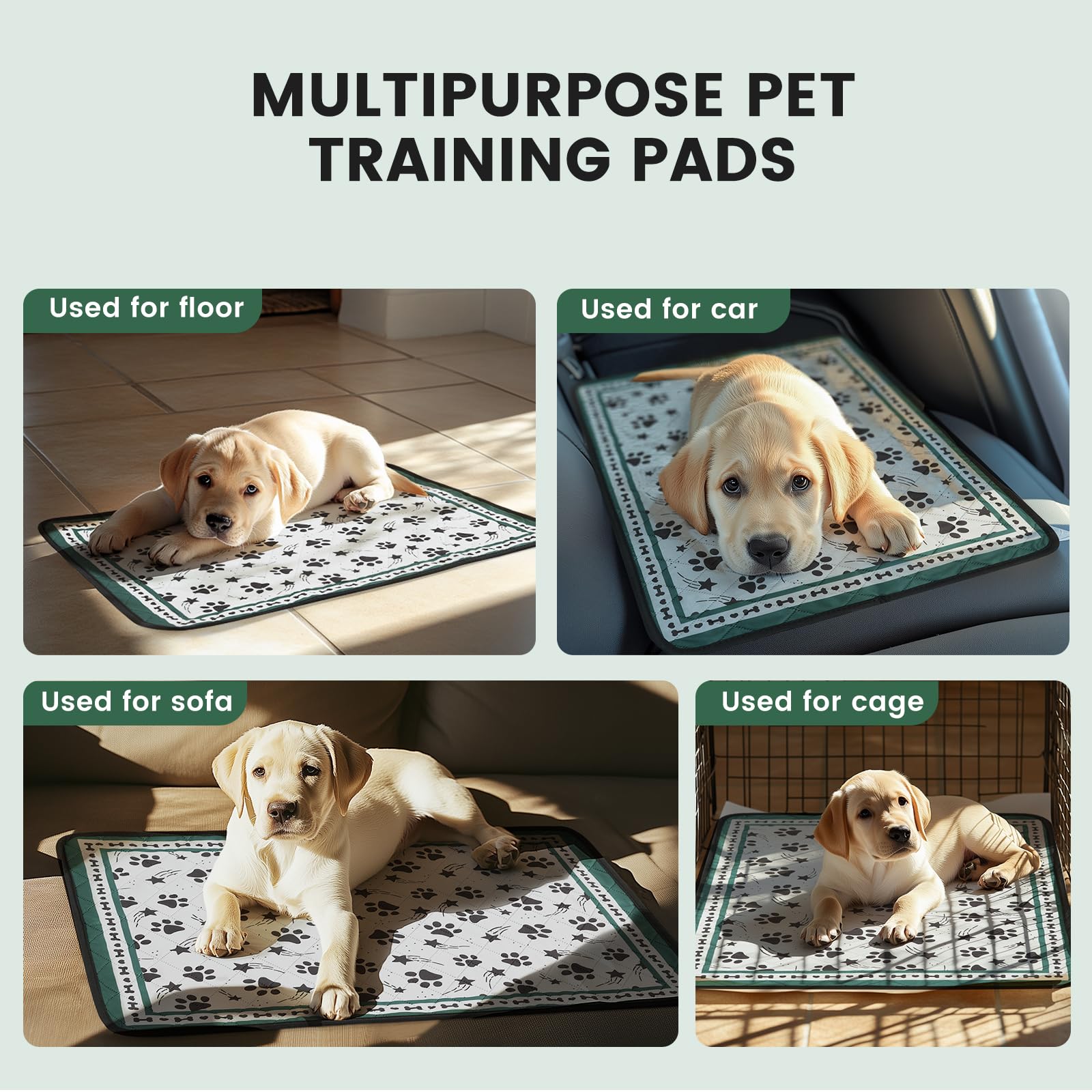 Gardner Pet tamaño 18x24, ideal para perros pequeños y cachorros.