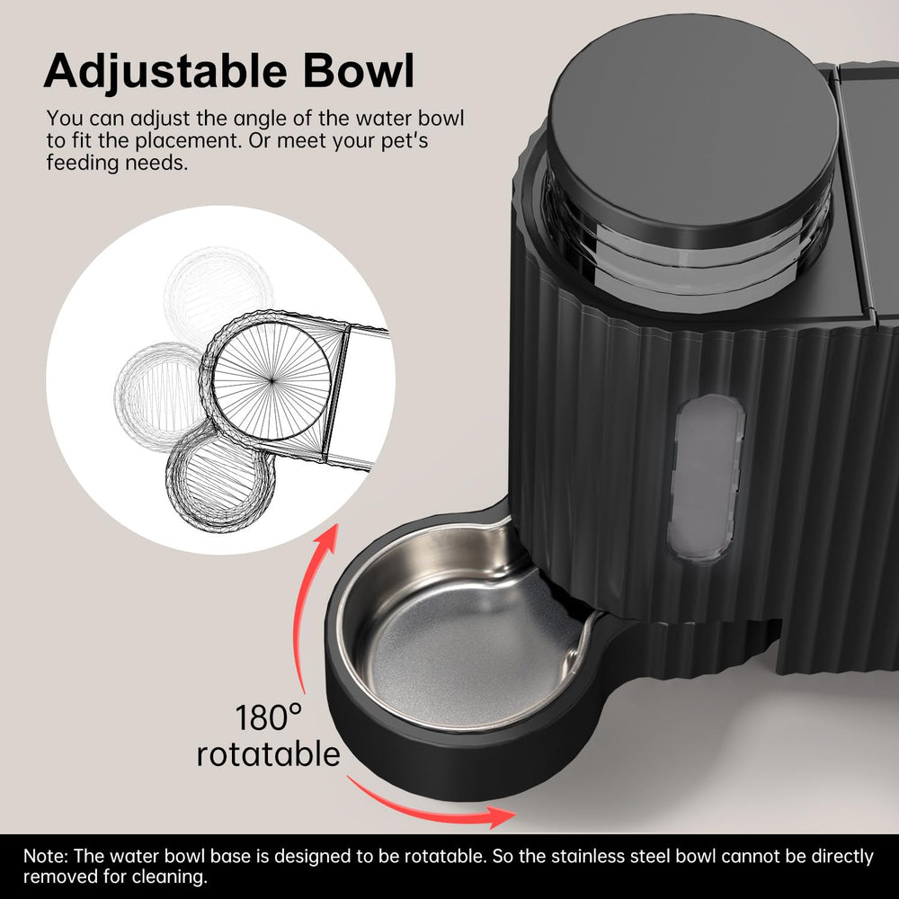 Gardner Pet tazón-inoxidable: duradero y saludable para el consumo diario.