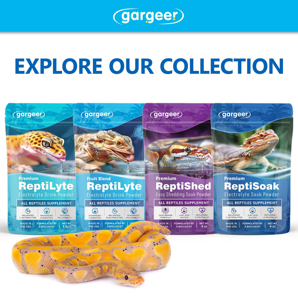 Gargeer ReptiLyte apto para dragones barbudos y geckos en casa