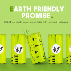 Bolsas GAS compostables con olor controlado para paseos agradables