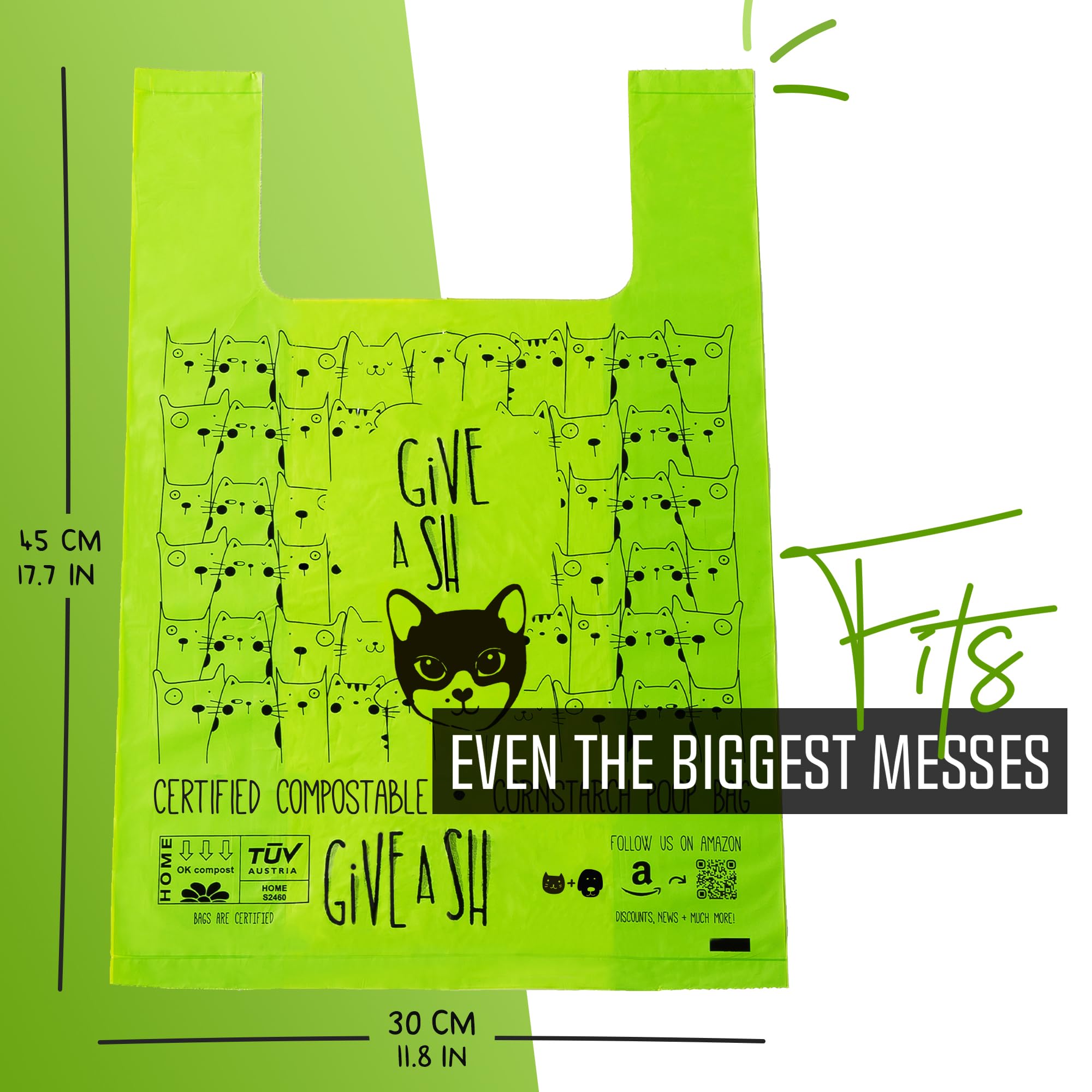 G.A.S empaque y materiales reciclados apoyan una opción más sostenible.
