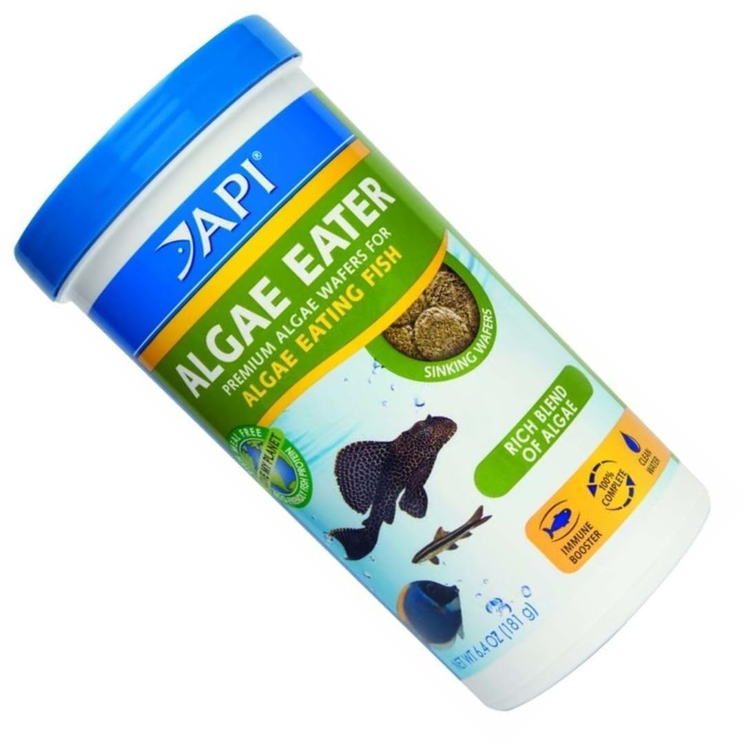 Wafer natural GBARAN API Comedor de algas, snack equilibrado para peces que comen algas.