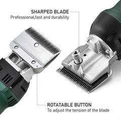Cortapelos GDJOB con velocidades hasta 2400 rpm para precisión.