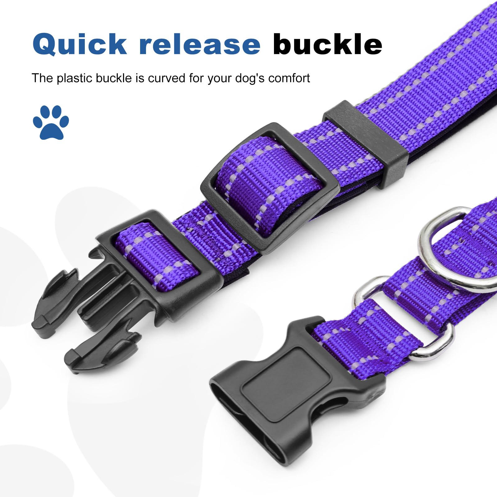 GDLKPS collar martingale suave para entrenamiento diario seguro.
