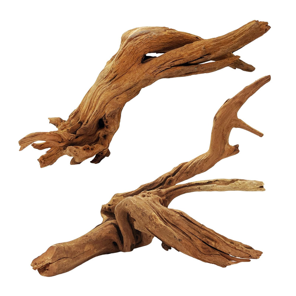 GDMYST Madera Mopani para acuario, piezas de 12-16 pulgadas con aspecto natural