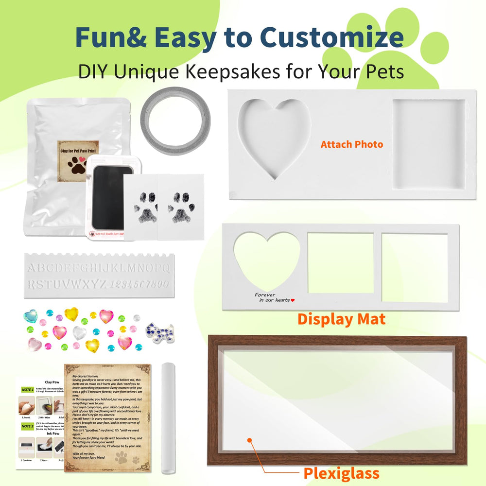 Geamuo kit regalo personalizable para amantes de mascotas y recuerdos.