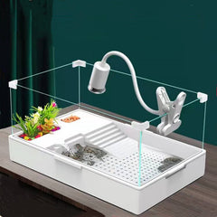 Geegoods acuario tortugas vista 360 para observar detalles con claridad