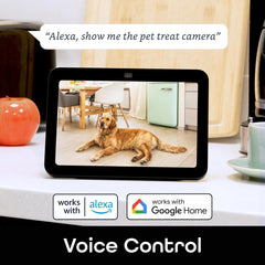Geeni Pet Treat Dispenser, sistema de audio bidireccional para comunicar con tu mascota.