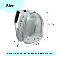 GeerDuo Cat Backpack: aprobación aerolínea para viajar bajo el asiento.