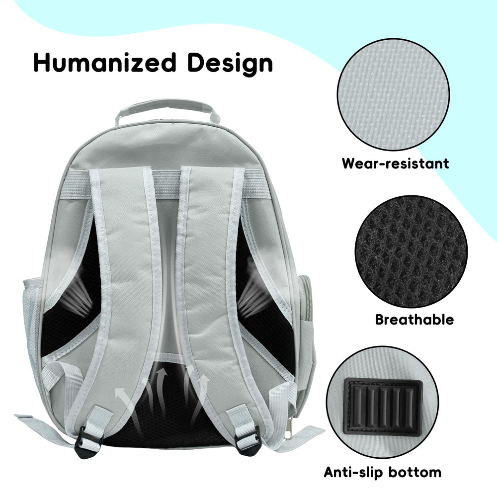 GeerDuo Cat Backpack: sujeción interna para evitar escapes.