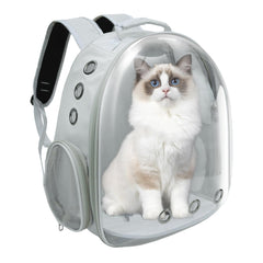 GeerDuo Cat Backpack: ventanas de aire lateral para ventilación óptima.