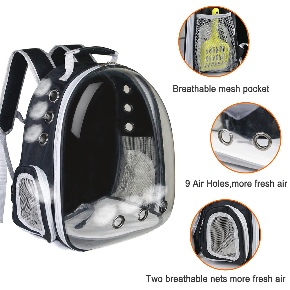 GeerDuo mochila para gatos aprobada para cabina en viajes