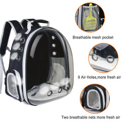 GeerDuo mochila para gatos aprobada para cabina en viajes
