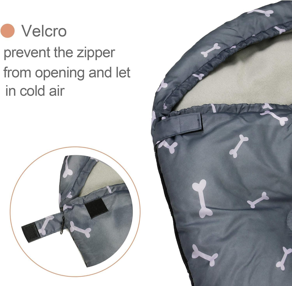 GeerDuo saco dormir para perro, diseño plegable y ligero para viajar.