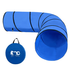 GeerDuo tunel de agilidad para perros de 10 pies para entrenar velocidad.