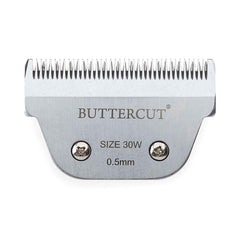 Geib Buttercut 30: cuchilla ancha para acabados precisos y sesiones de aseo más rápidas.