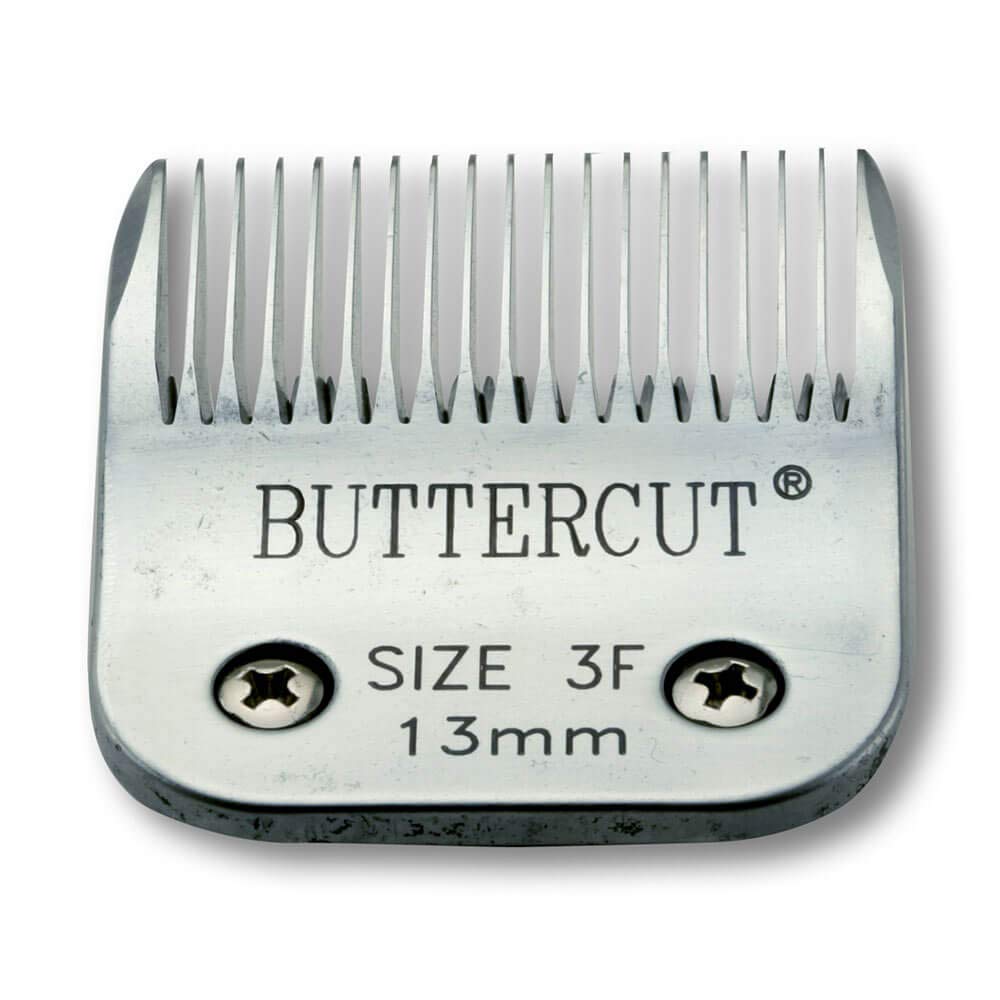 Geib Buttercut para perro, cuchilla talla 3F, corte de 1/2 pulgada, acabado preciso