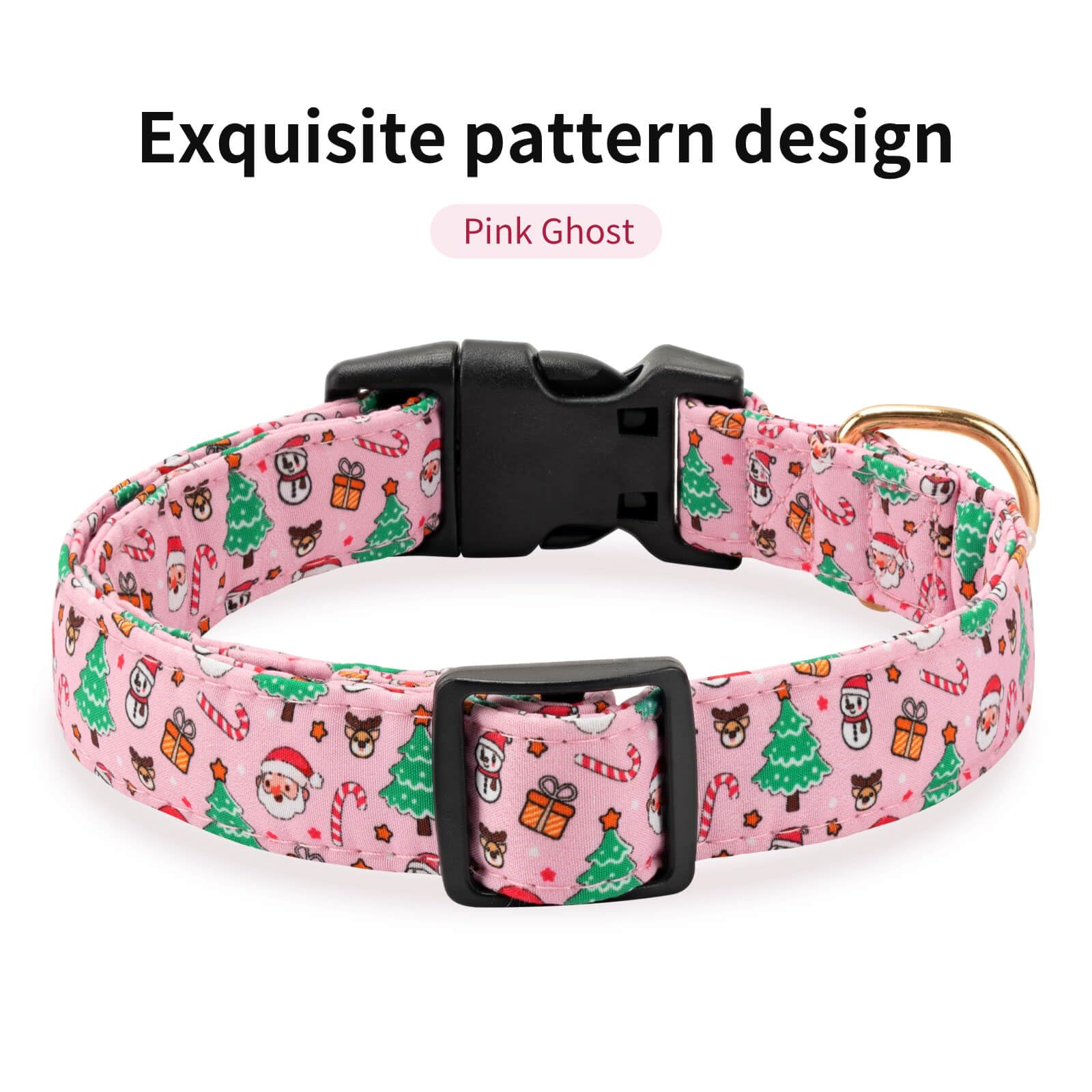 Collar Gelwoo con diseño floral Margarita, estilo diario y seguridad.
