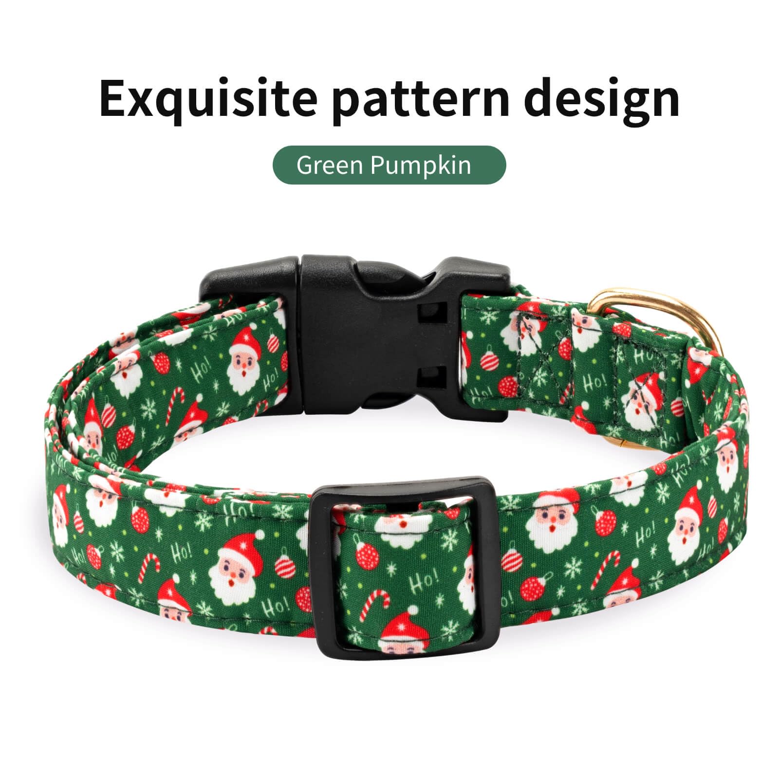 Gelwoo collar perro hebilla segura con anilla en D para mayor seguridad