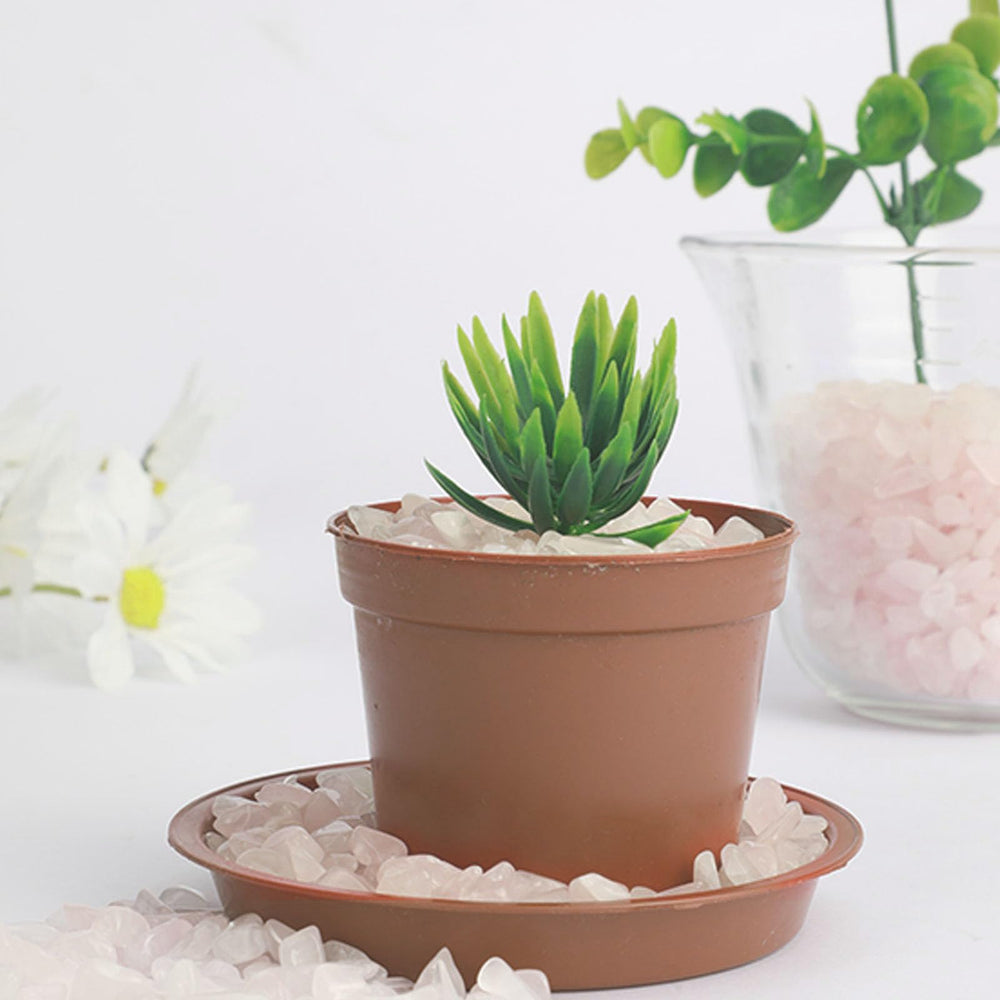 Gemshan joyería y DIY cristal cuarzo rosa, añade brillo refinado.