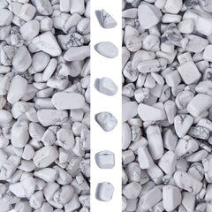 gemshan piedras blancas 7-9mm para acuario y plantas, decoran con tono natural