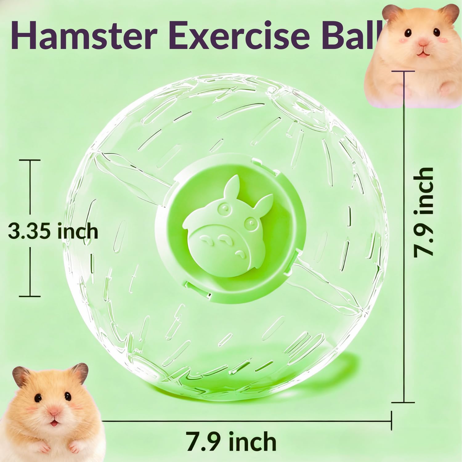 Generic bola hamster cierre rápido sin herramientas para montaje sencillo.