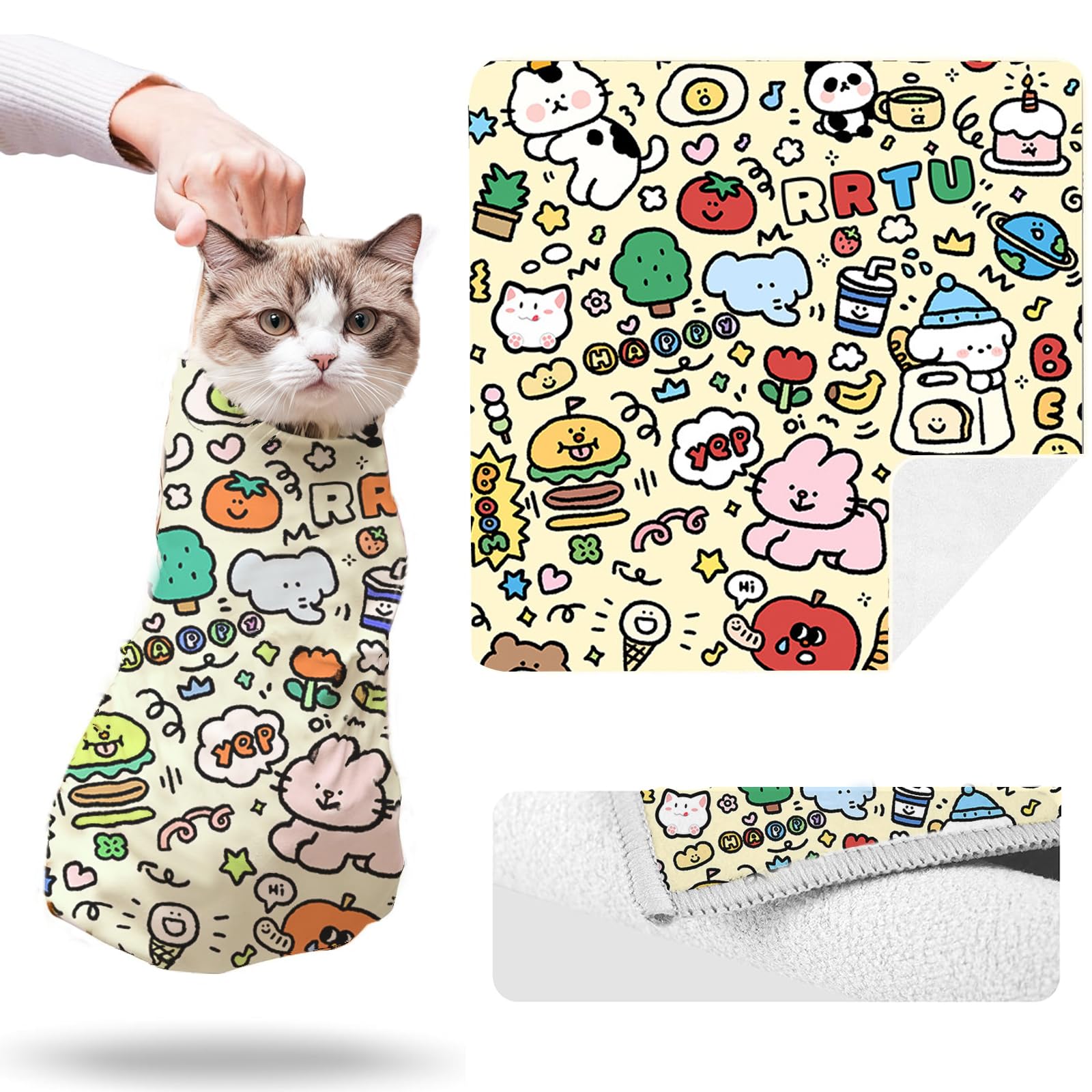 Generic Envoltorio para gatos: enfoque en corte de uñas seguro y rápido.