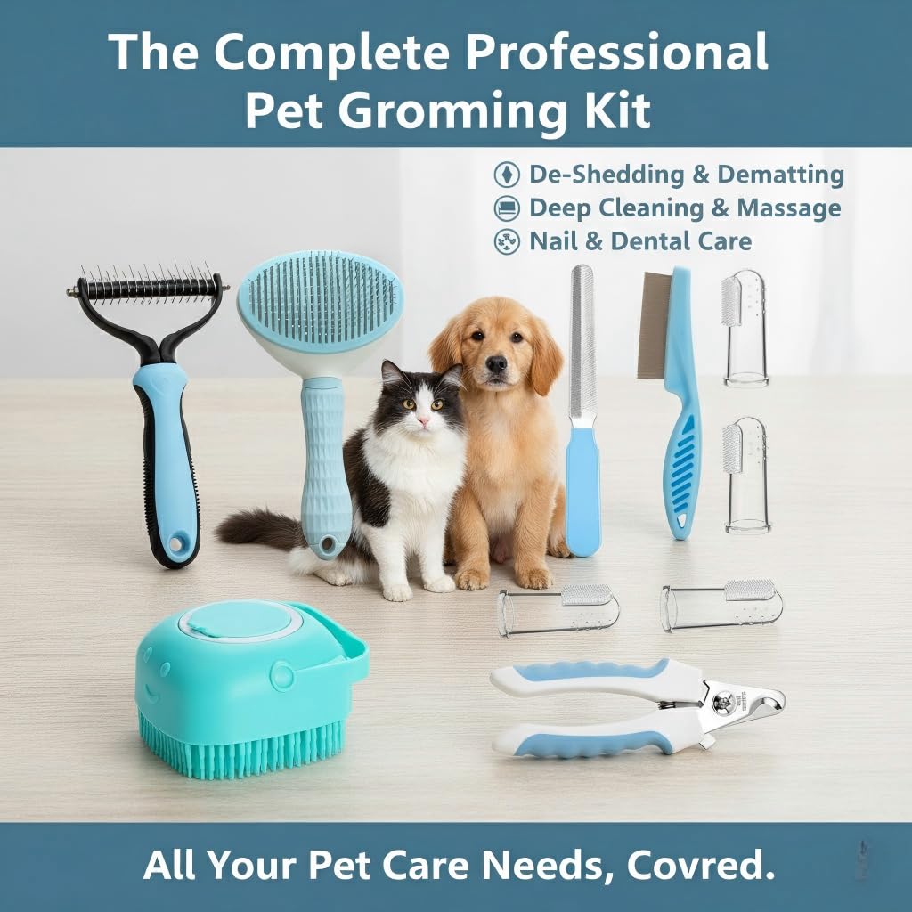 Demostración de grooming en casa con el kit completo de Generic.
