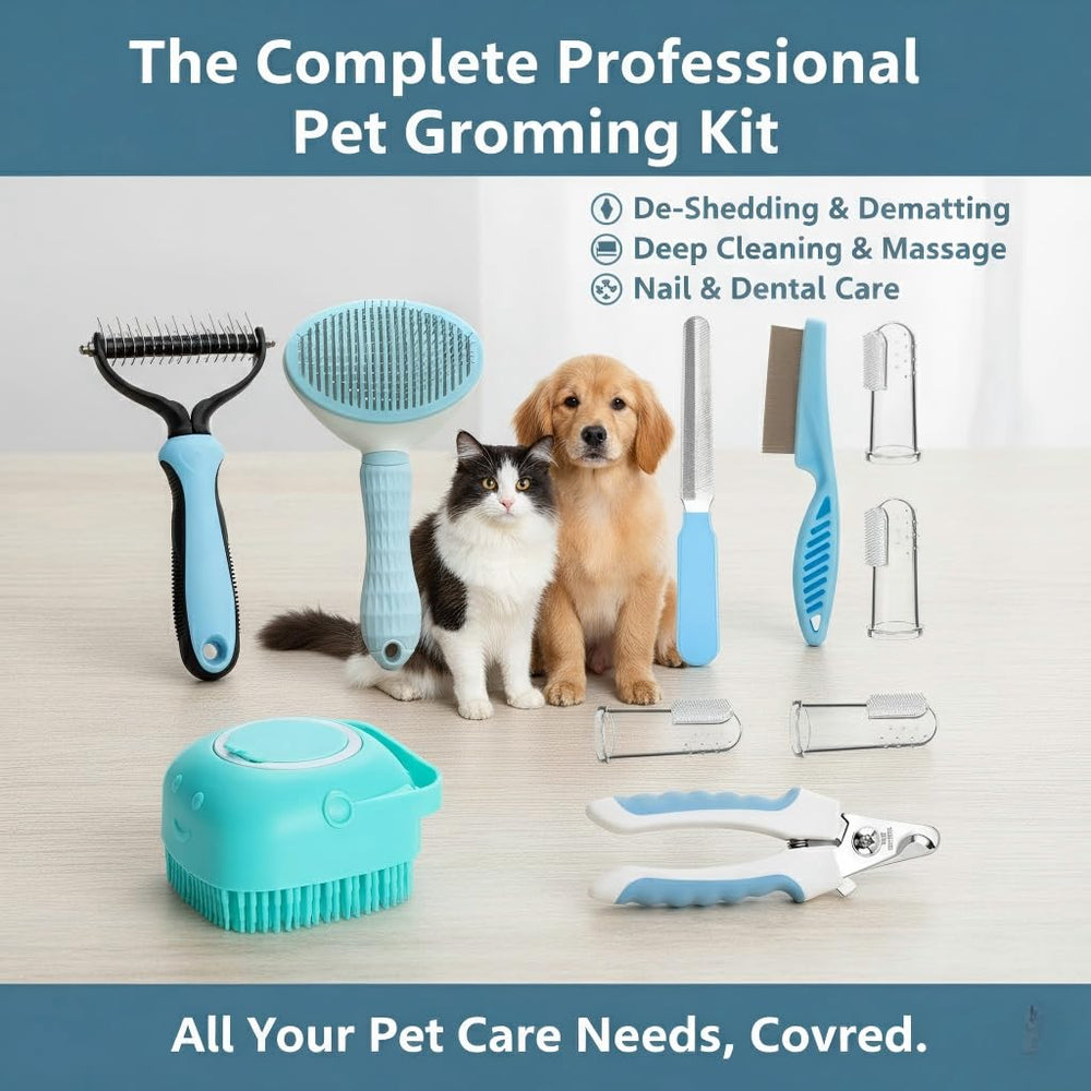 Demostración de grooming en casa con el kit completo de Generic.