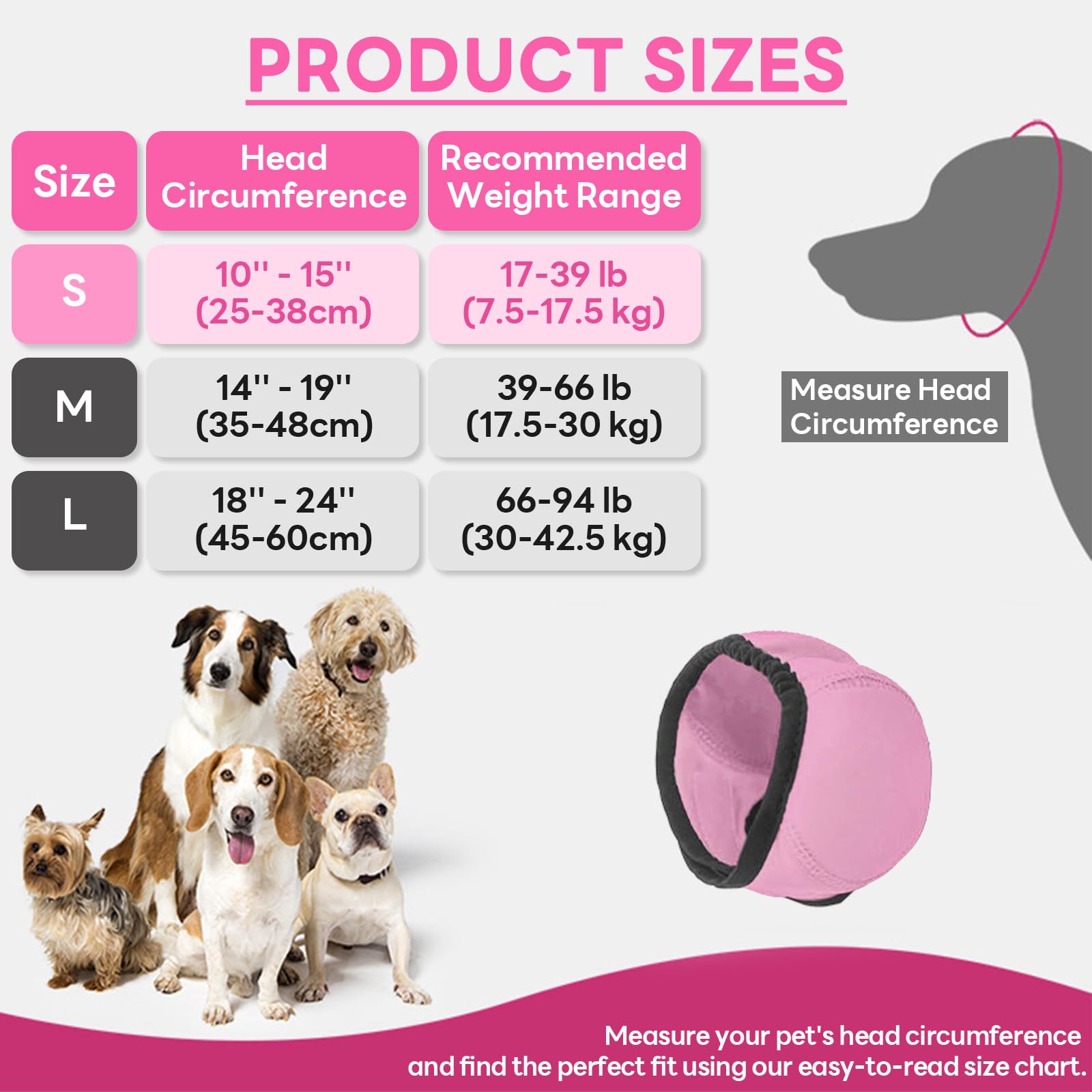 Generic orejeras-perro para tormentas reducen estrés ambiental.