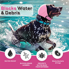 Generic orejeras-perro rosa estilo protege orejas con color rosa.