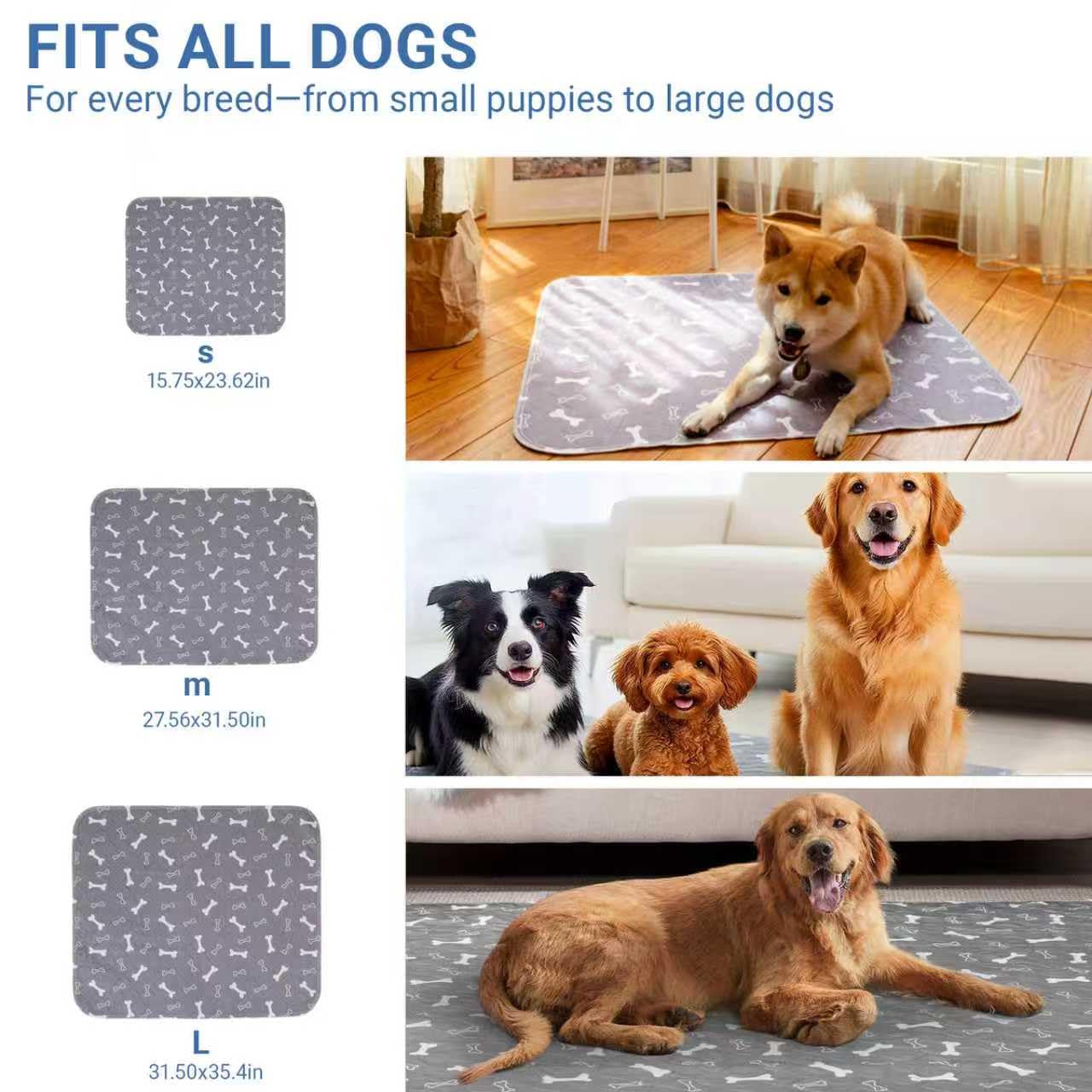 Generic almohadillas lavables, diseño duradero, resisten mordidas y rasguños.