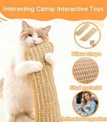 Genérico juguete catnip interactivo para gatos, ideal para ejercicio diario.