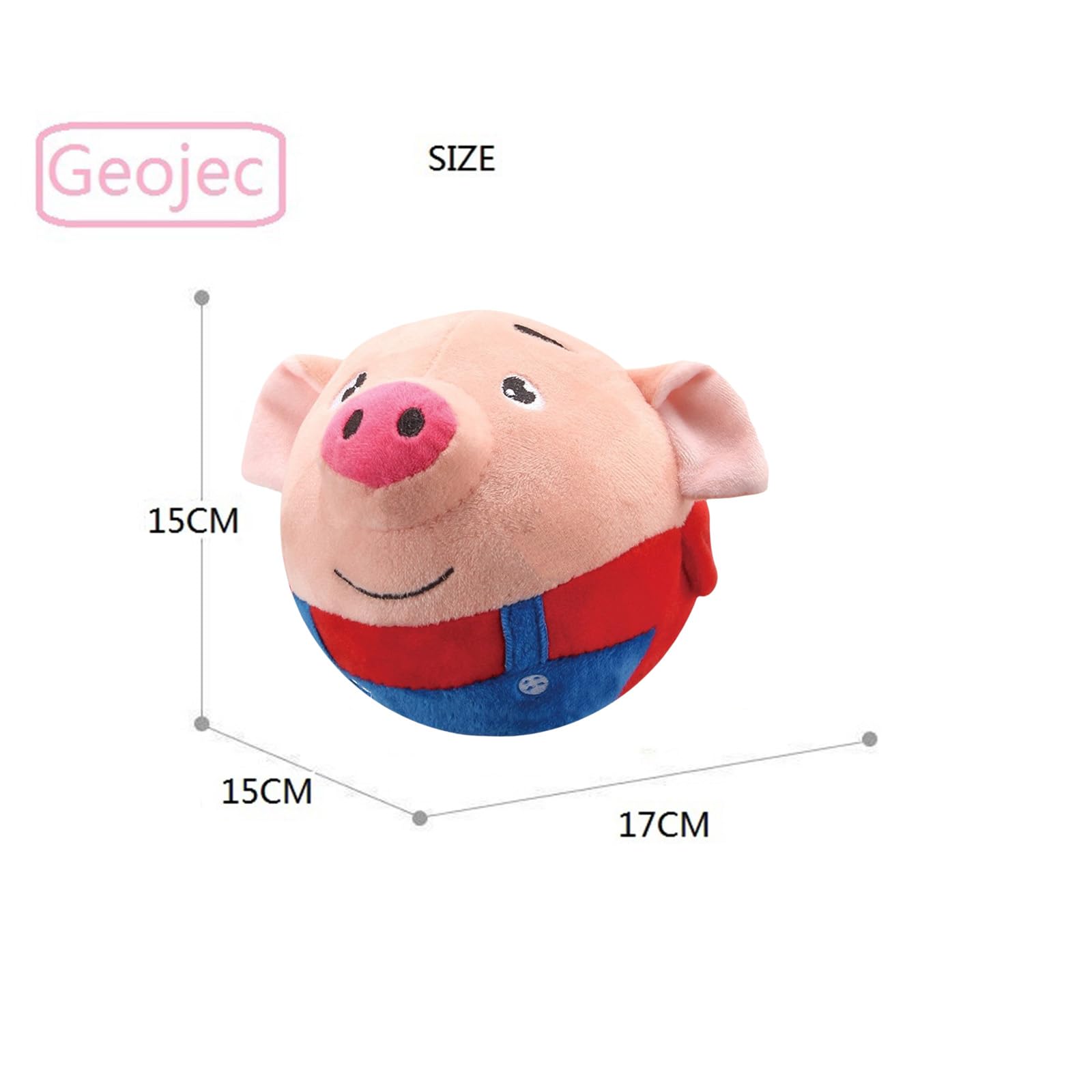 Geojec juguete para uso interior y exterior para perros.