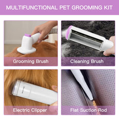 Geoorood cortapelos eléctrico para perros y gatos con acabado profesional en casa